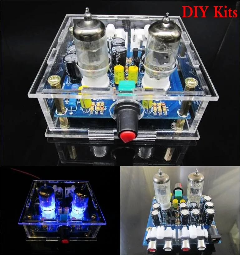 Трубчатый предусилитель 6J1 плата предусилителя для наушников комплект