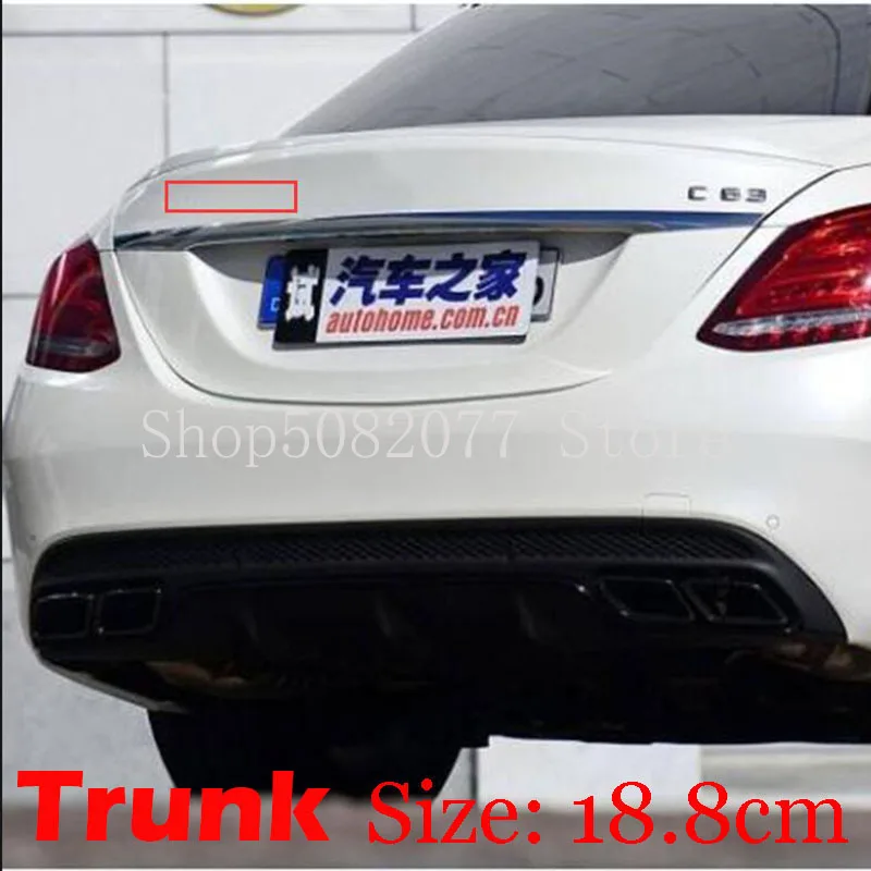 АБС пластик Письмо Эмблема для Mercedes Benz AMG C63 C63S E63 E63S стайлинга автомобилей