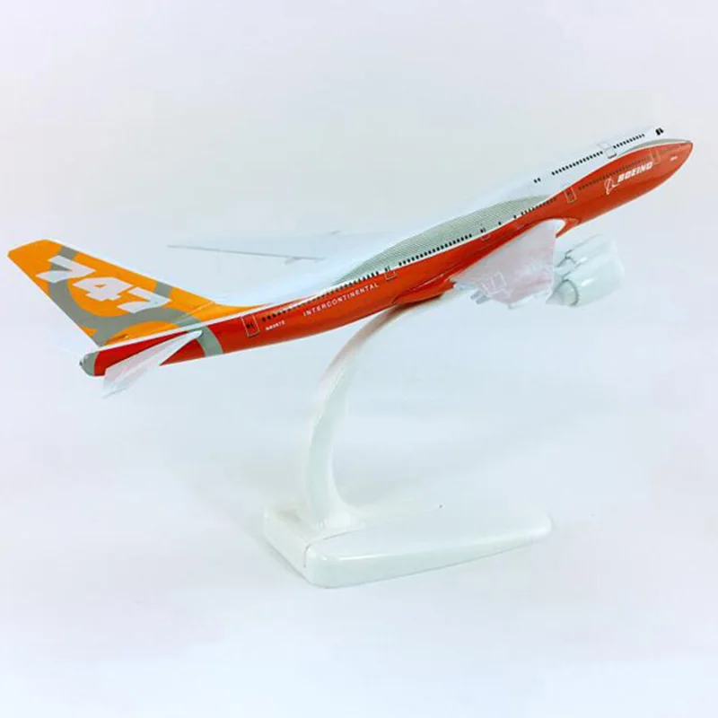 1/400 масштаб литой Пластик-самолёт сплав авиационные модели игрушки 747 B747-8 самолет