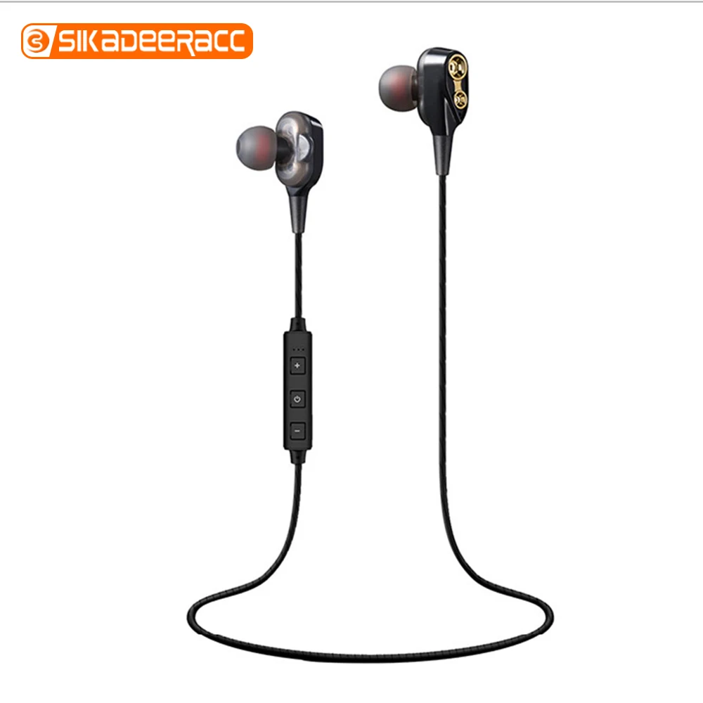 Беспроводные Bluetooth наушники Сабвуфер XT21 шумоподавление шеи висячая гарнитура