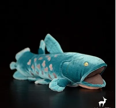 Coelacanth 38cm 38 см Hammerhead плюшевая игрушка «Акула» чучело океанское животное плюшевые мягкие игрушки для детей подарок на день рождения - Цвет: Coelacanth 38cm