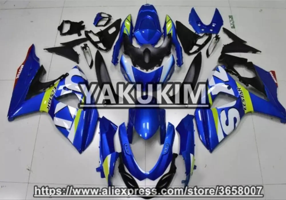 Набор обтекателей YAKUKIM ABS для Suzuki GSXR1000 K9 09 16 лет 10 11 12 13 14 15 GSX R1000 обтекатель