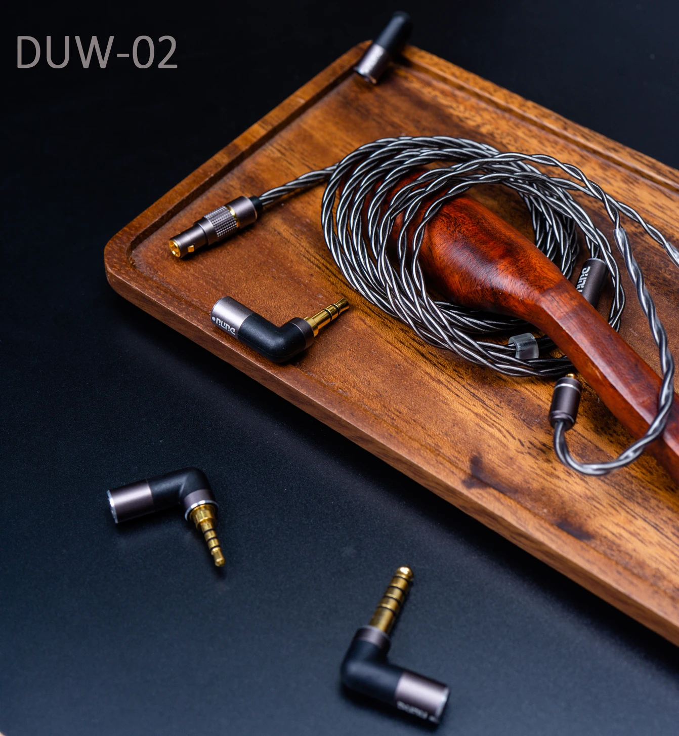 DUNU DUW 02/DUW02 высокочистый посеребренный медный провод OCC/оригинальный кабель