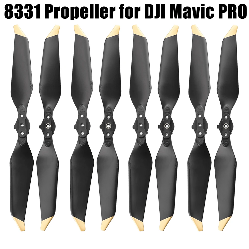 

4/8pcs 8331 Low Noise Propeller for DJI Mavic PRO Platinum Noise Reduction Blade Prop Drone Spare Parts Replacement Accessories