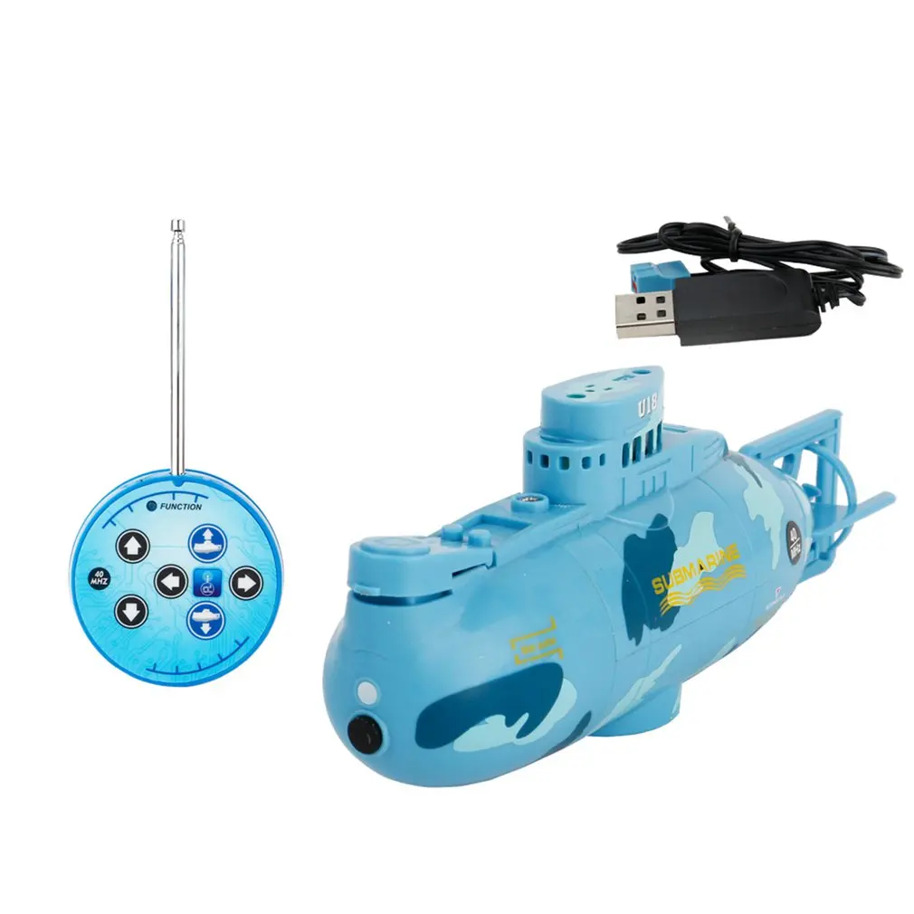 Мини подводная лодка RC скоростная лодка модель с высокой мощностью RC Подводная лодка для детей