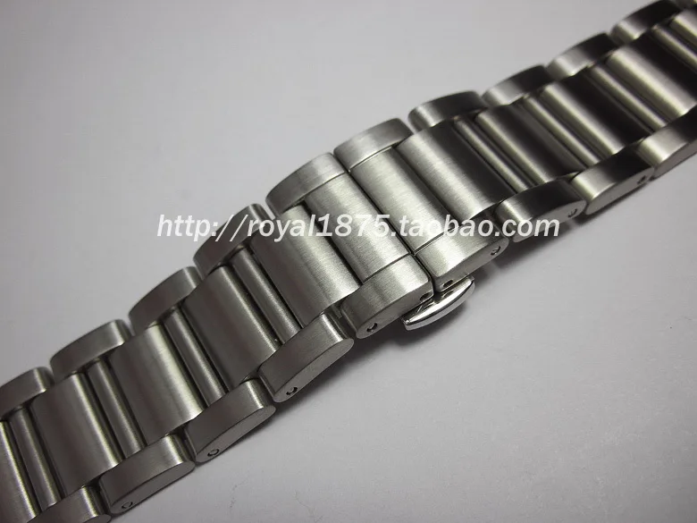 Ремешок для часов из нержавеющей стали 22 мм высокое качество часы-браслет