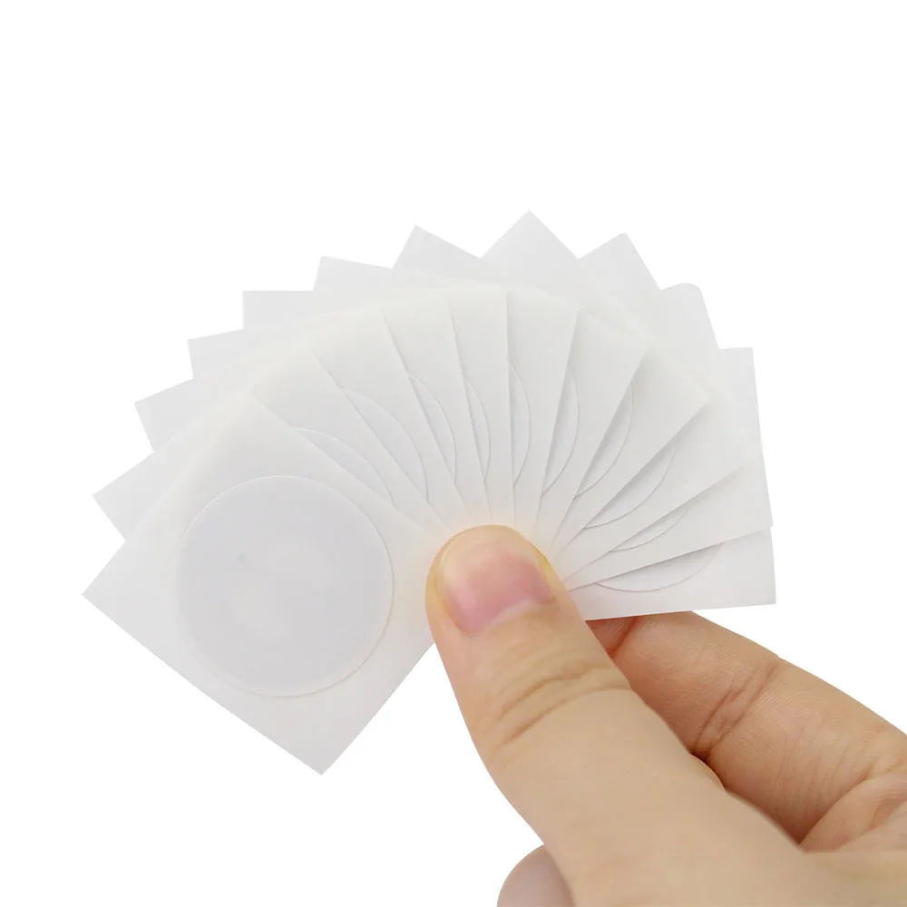 Наклейки Ntag213 NFC 100 МГц 13 56 шт./партия метки NTAG 213 25 мм универсальные клейкие для
