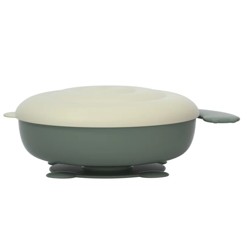 Детская посуда силиконовая тарелка дополнительная чаша на присоске