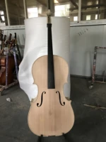 handmade all solid wood cello 44 unfinished spruce maple ebony wood tiger pattern white cello maple violinello