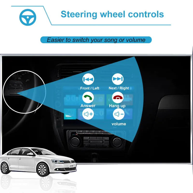 Авторадио 2 din общие модели автомобилей 7 ''сенсорный экран Bluetooth автомобильный