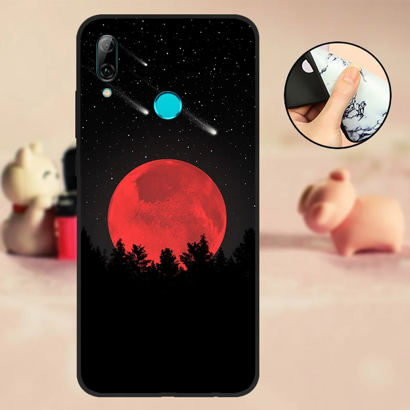 T244 P Smart Coque для huawei PSmart чехол силиконовый черный ТПУ 6," для huawei P Smart Чехол для мобильного телефона мягкий - Цвет: T244