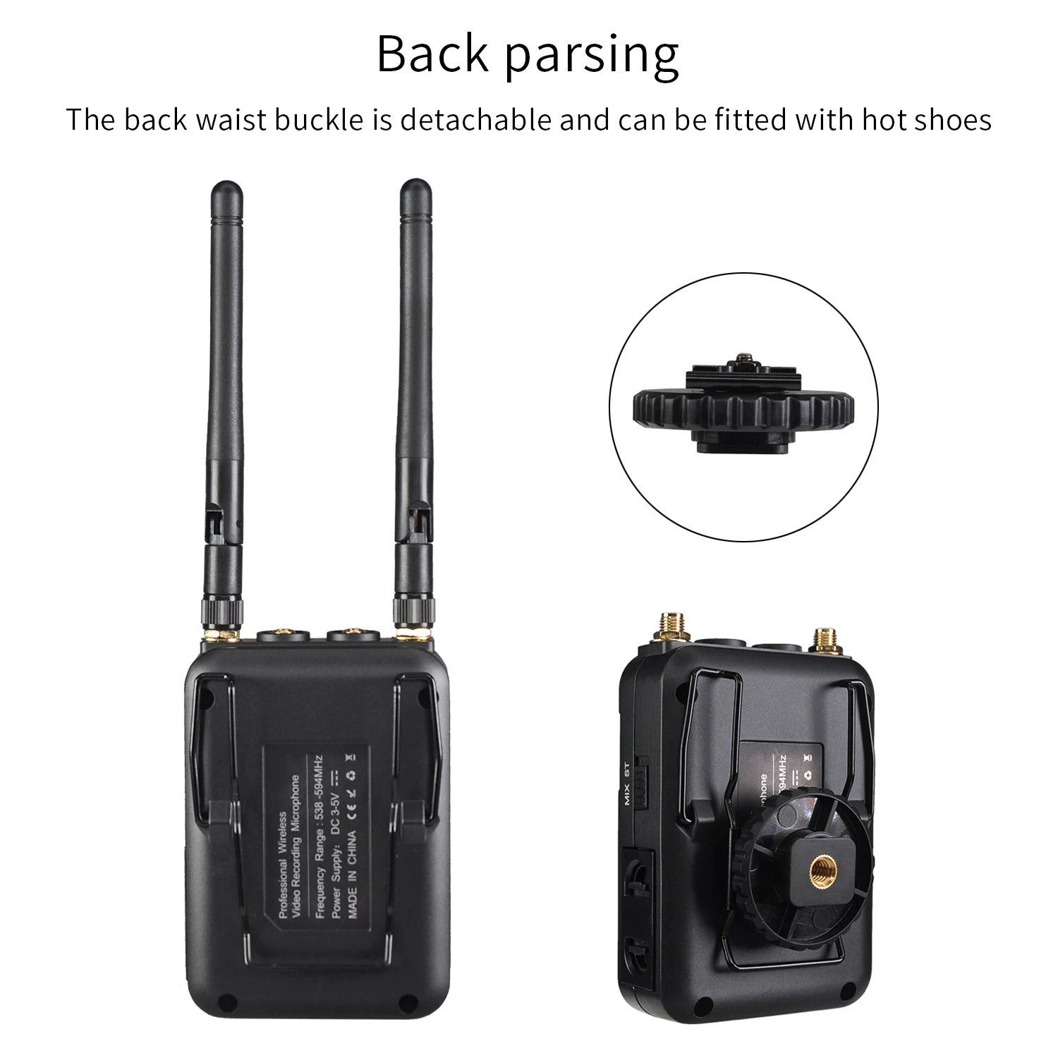 IN-WM600/IN-WM800 петличный беспроводной микрофон системы UHF двухканальный с ЖК-экраном для Canon Nikon DSLR камеры видеокамеры
