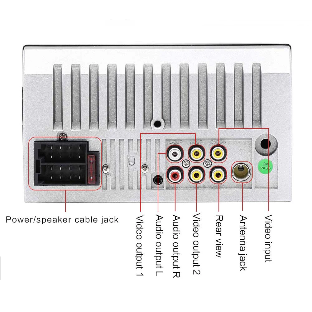 

Car Audio Video HD 7 Inch MP4 MP5 Player Bluetooth Handsfree FM Card Insert Media Broadcast Player Car Interior Accessories