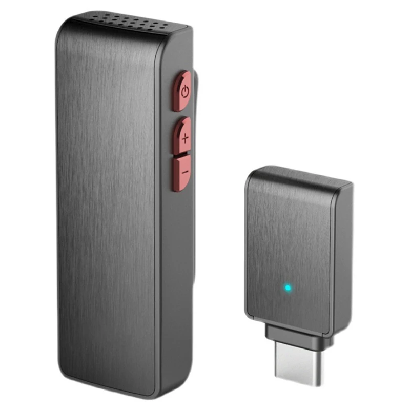 

Беспроводной вырез мини-микрофон USB петличный микрофон с зарядным чехлом со стандартным адаптером для компьютера Android