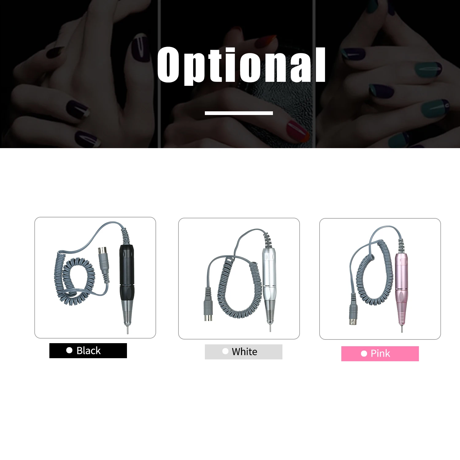 Профессиональная электрическая дрель для ногтей ручная маникюрная машинка