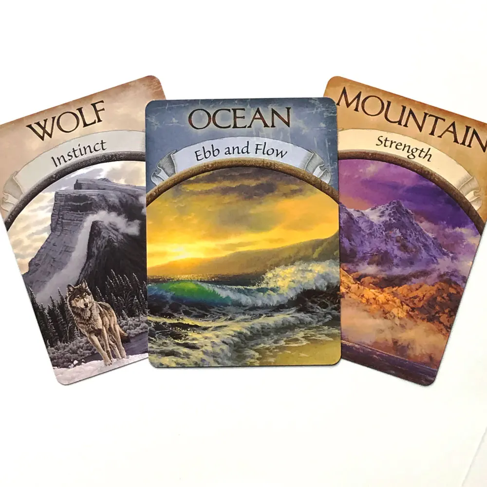 

English Version Earth Magic Oracle Cards Deck Tarot Cards Guidance Divination Fate Board Game