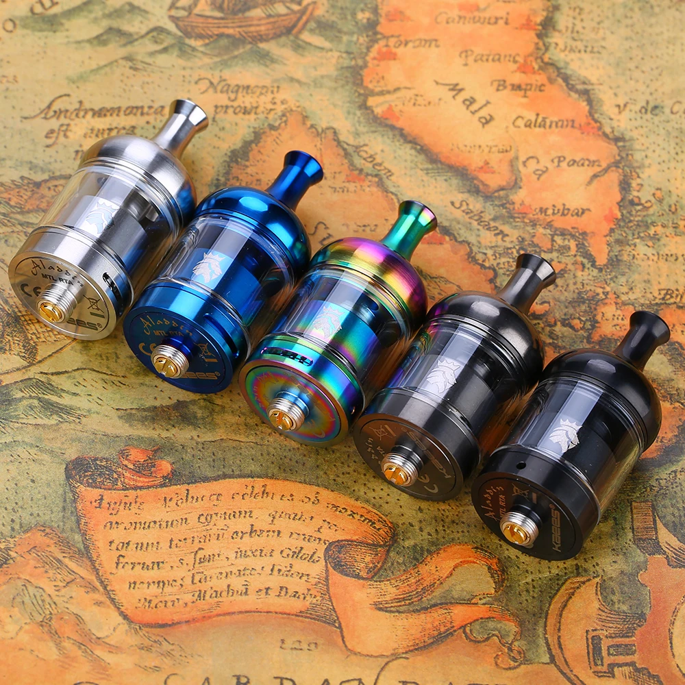 Оригинальный бак KAEES Solomon 3 RTA емкость 5 мл одна/две спирали встроенный атомайзер