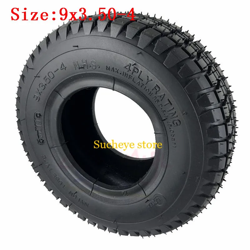 9x3.50-4 шины внутренняя труба 9 ''колеса для дерна Rider протектора газонокосилка