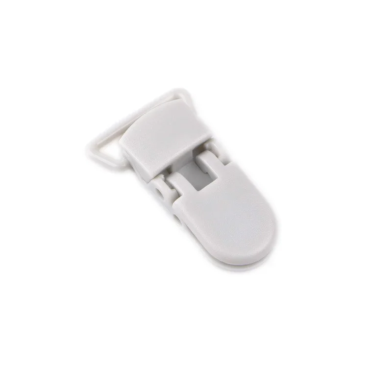 100pcs B24 100 шт разноцветные пластиковые зажимы для детских сосок 20 мм держатель для детских сосок держатель для сосок Детские аксессуары - Цвет: 100pcs B24
