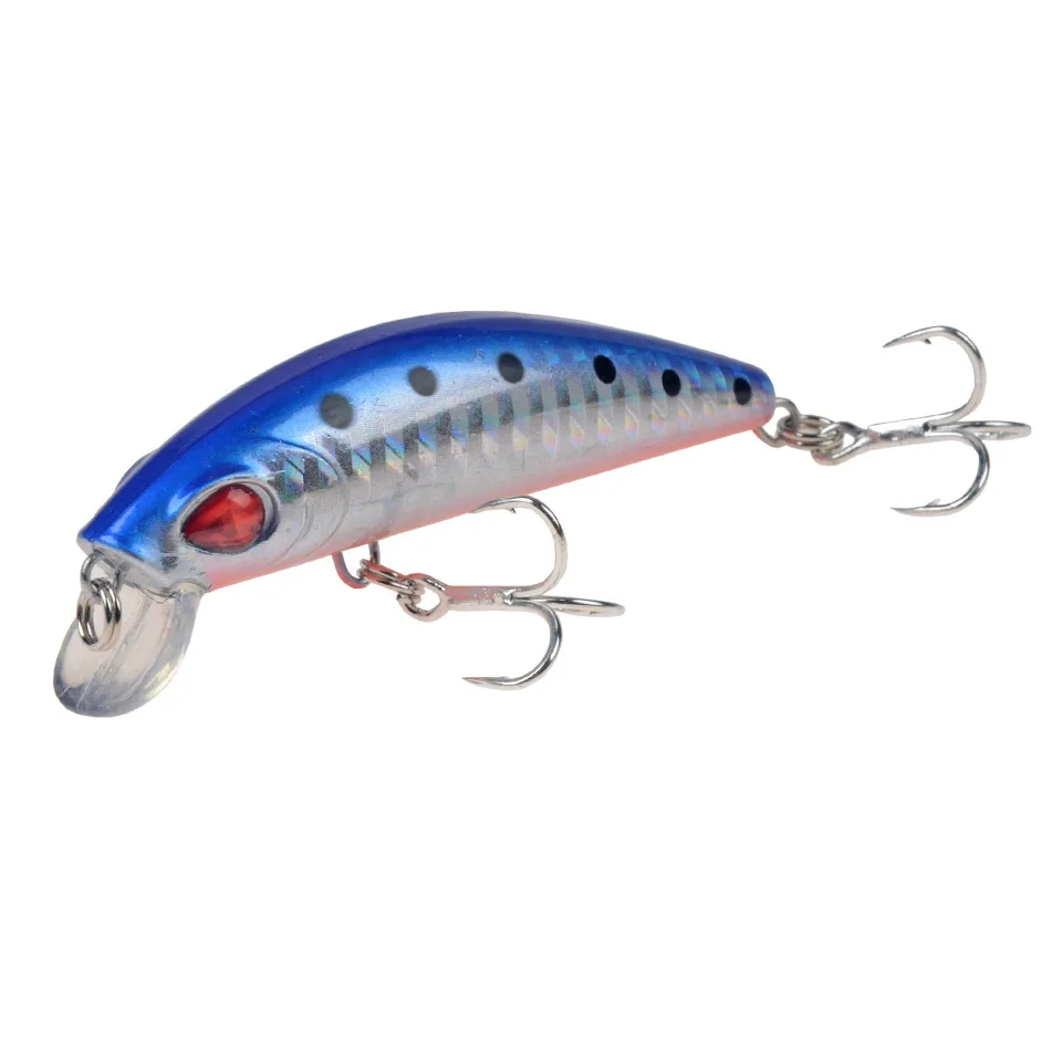 

1Pcs fishing lure sinking Minnow bait bass diving Wobblers 11G 7cm Artificial Plastic Hard Bait Treble Hook Pesca fishing bait