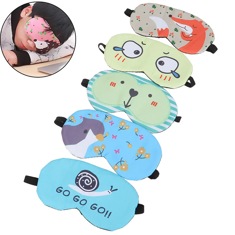 1 шт. мягкая портативная маска для глаз с повязкой на глаза путешествий