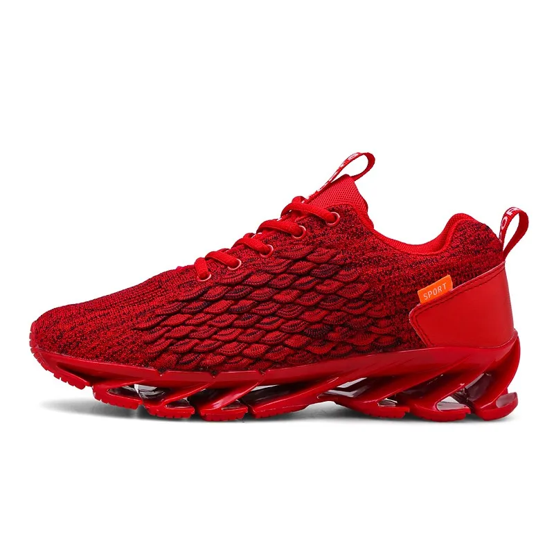 9035-Red Мужские кроссовки для бега, спортивная обувь, модные кроссовки для тренировок, уличные кроссовки для ходьбы, бега, тенниса, мужские кроссовки амортизирующие - Цвет: 9035-Red