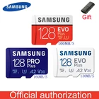 SAMSUNG карта памяти Micro SD, класс 10, 32 ГБ, 64 ГБ, 128 ГБ, 256 ГБ