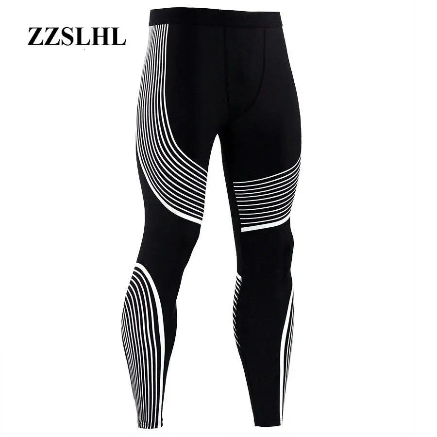 Штаны для йоги компрессионные бега тренажерного зала Мужские штаны