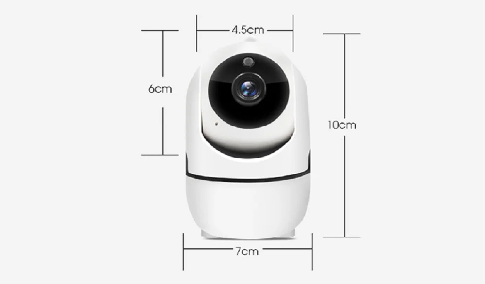 Wouwon 1080P IP камера наблюдения безопасности Детский монитор WiFi беспроводной мини умный будильник CCTV домашняя камера YCC365
