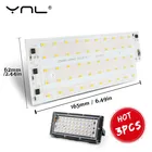 3 шт. светодиодный чип 50 Вт Smart IC прожектор наружный SMD 2835 220 В длительное время работы Светодиодная лампа сделай сам прожектор заливающего света точечное освещение