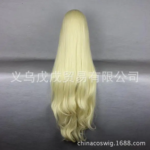 Парик для косплея Kagerou из аниме термостойкие волнистые длинные светлые волосы