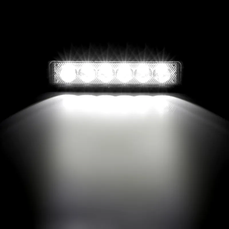 Светодиодный рабочий светильник DRL точечный и заливающий 18 Вт 12 В 4WD светодиодный