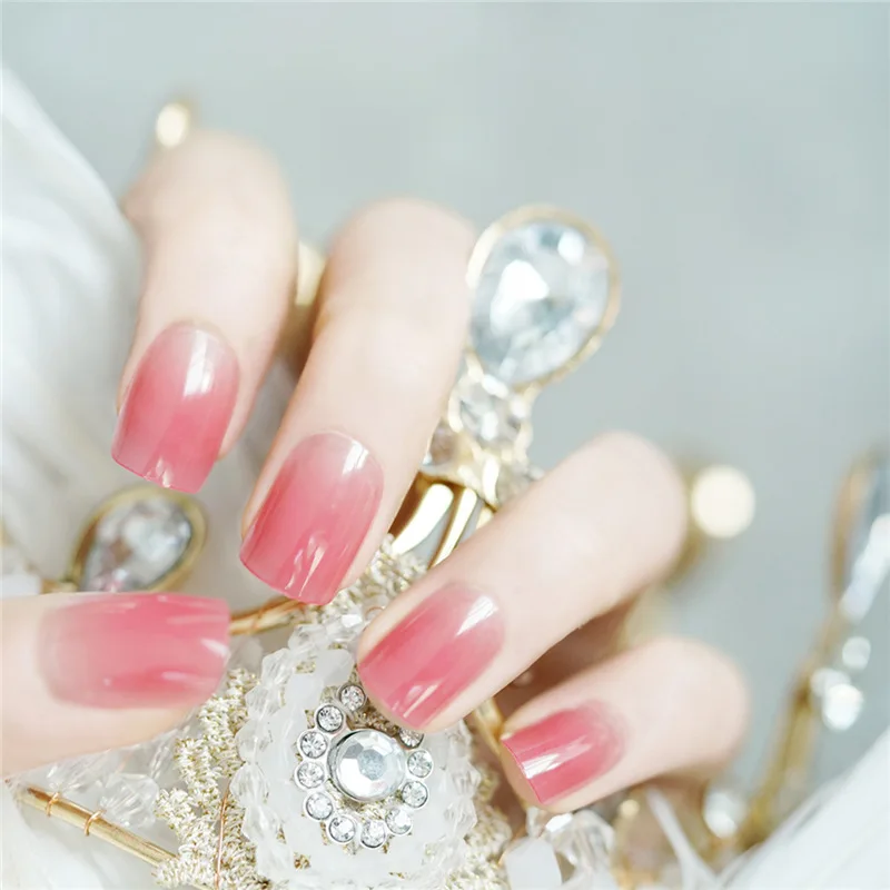 24 шт./коробка насадки для ногтей|Накладные ногти| |