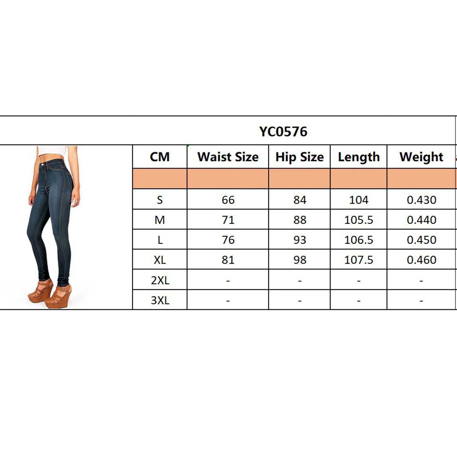 

Women's Classic High Waist Denim Skinny Jeans Pull-On Stretch Jeans Slim Fit Pencil Pants Ankle Length Trousers Streetwear 2021