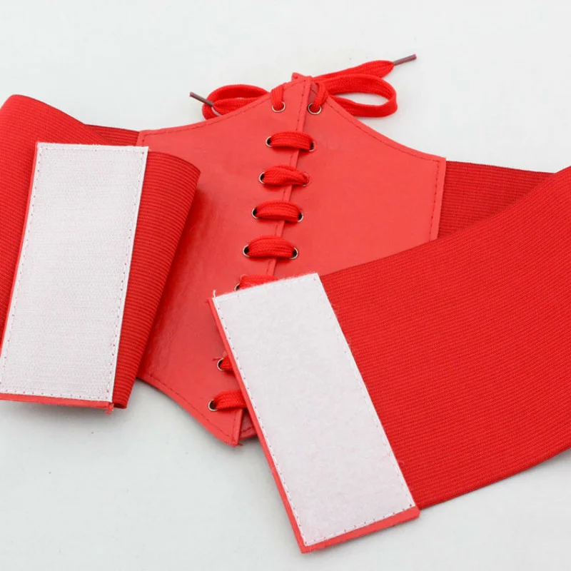 

2020 Corset Wide Pu Leather Slimming Body Belts for Women Elastic High Waist Belts Cinto Sobretudo Feminin Ceinture Femme Fajas