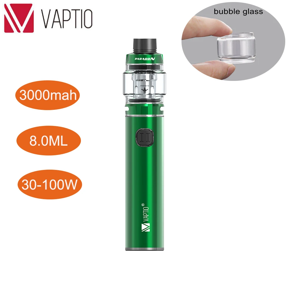 Стартовый набор для вейпа Vaptio C2 Paragon 100 Вт с резервуаром 3000 мАч 8 мл со встроенным