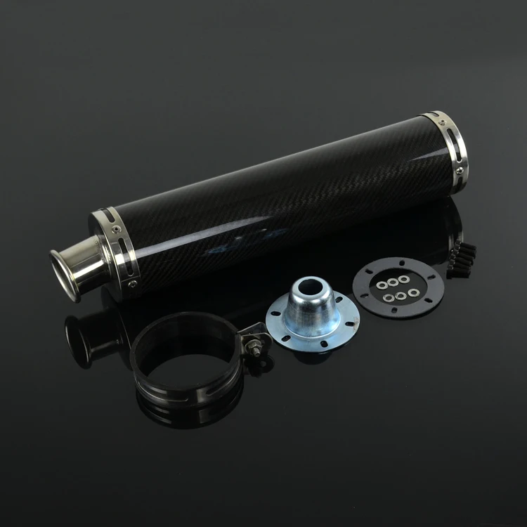 

Универсальный глушитель для выхлопной трубы из углеродного волокна, диаметром 100 мм
