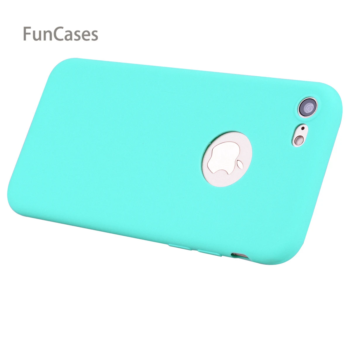 Простой чехол СПС Hoesjes iPhone 7 Мягкая силиконовая задняя крышка сотовый узорчатый