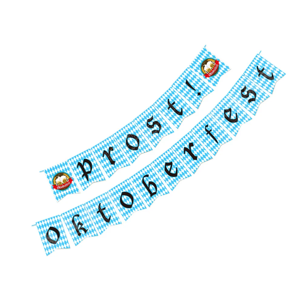 

1 Set English Letters Hanging Banners Oktoberfest Party Decors (Assorted Color)