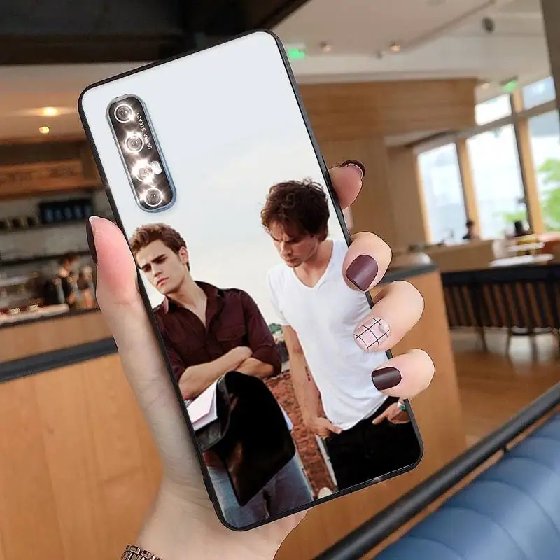 

LJHYDFCNB Stefan Damon Salvatore Silicone Phone Case For Xiaomi 8 9 Se 10 10pro Note 3 10 10pro Lite MIX2 S MAX2 3 F1 5X