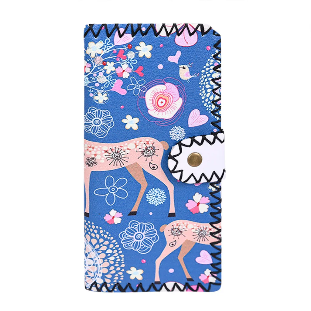 2019 женский кошелек с вышивкой в этническом стиле модный на молнии карманом для