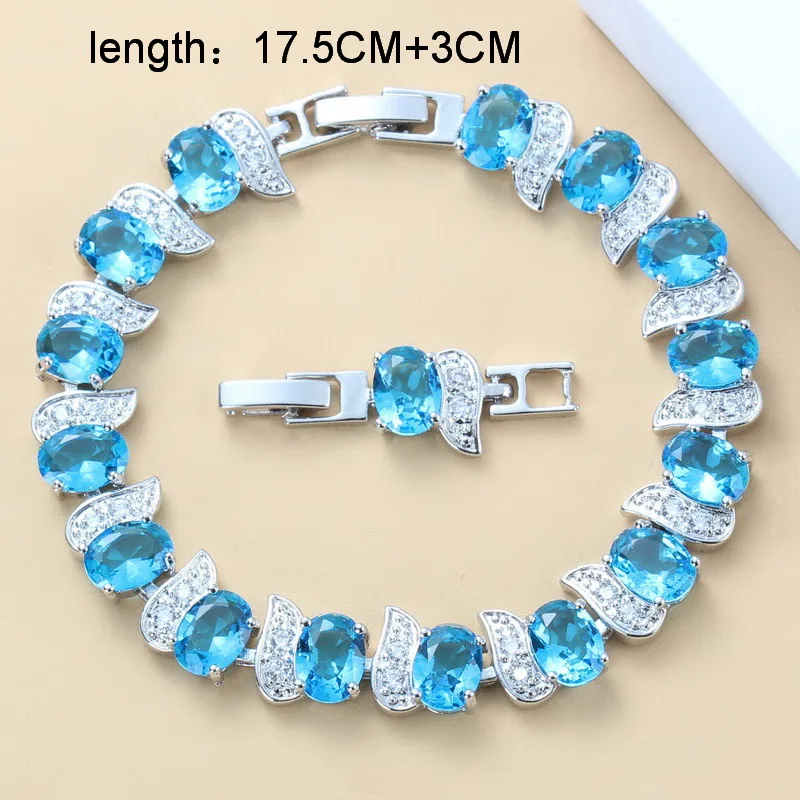 Женский ювелирный комплект из браслета и кольца серебристого цвета | Украшения