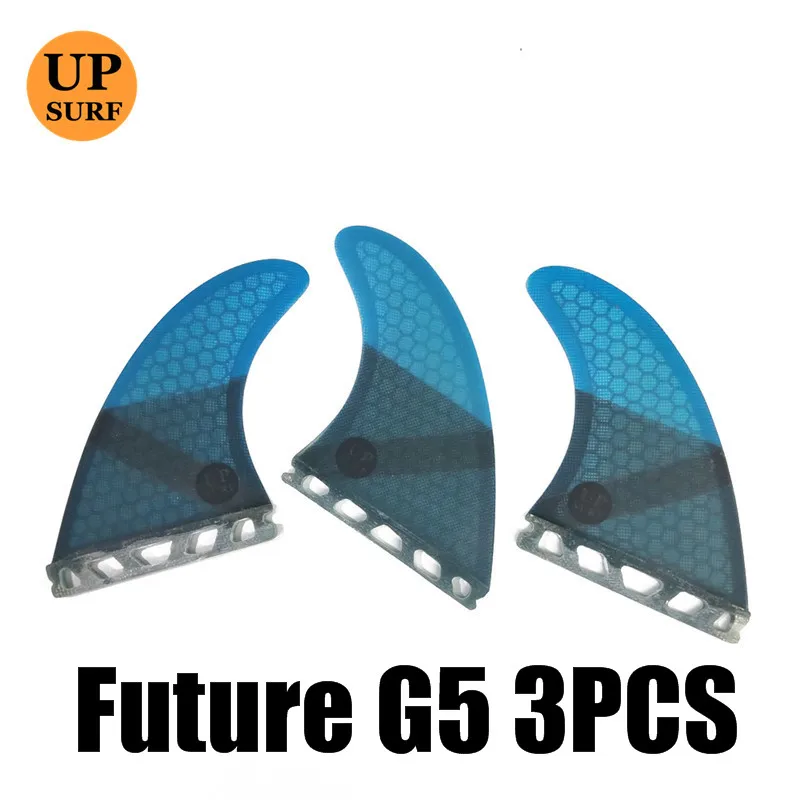 Surf Future плавники синие сотовые плавники Размер M G5/K2.1 доски для серфинга плавники Future Основные три плавника Набор