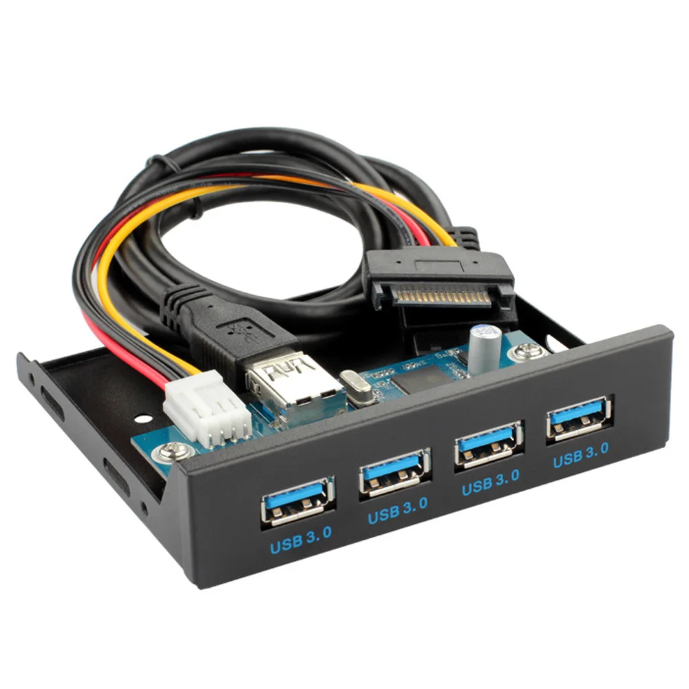 Плата расширения PCI E на USB 3 0 для передней панели ПК адаптер PCIE 5 дюйма Кронштейн