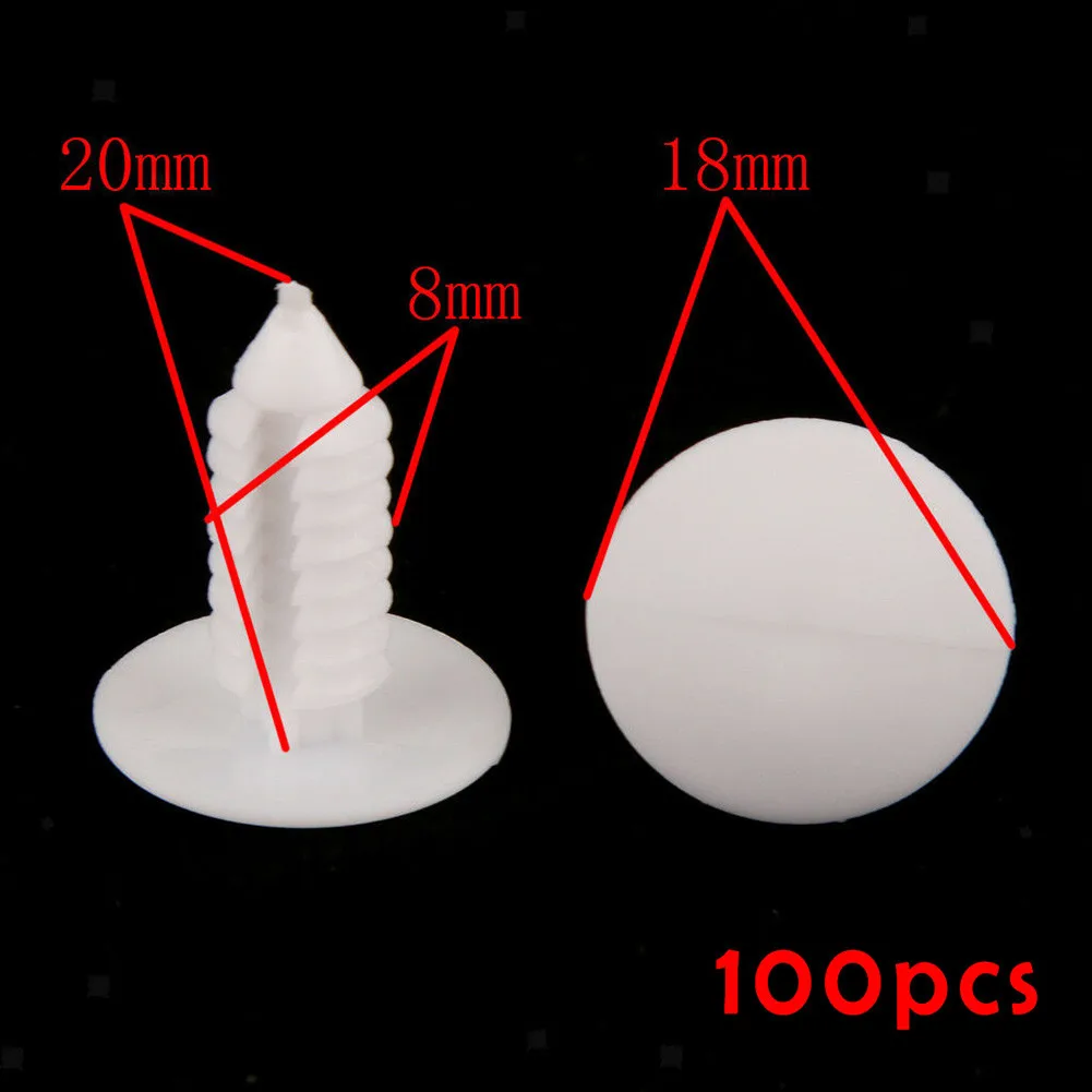 

100pcs Set Car Canopy Buckles For Car Canopy Securing For Chrysler 6030441 6502078 15958694 3691590 High Quality