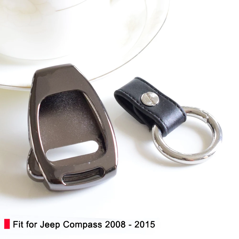 Чехол из цинкового сплава для Jeep Compass 2008-2015 чехол автомобильного ключа с лучшей