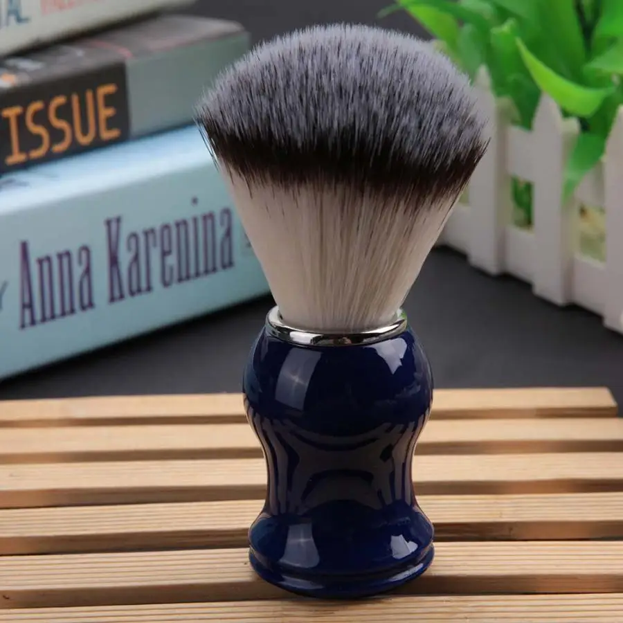 Парикмахерская щетка 2 типа мужская борода усы для бритья смоляная ручка