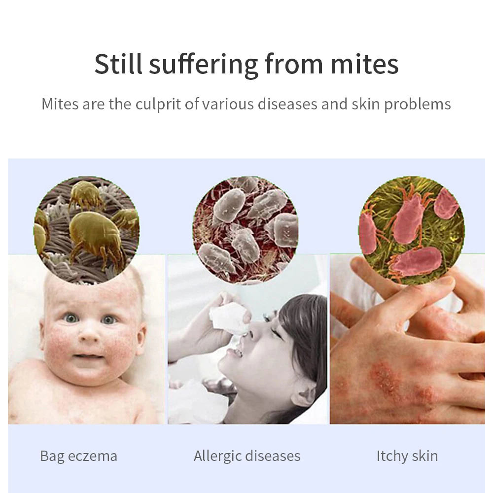 

New Factory Direct Sales Natural Mite Killer Anti-Mite Plant Extract Non-Toxic Herbal Antibacterial Except Bag Bed Bugs Cleaner