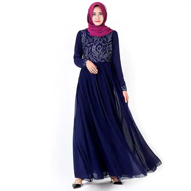 

Md 2021 nova turquoise dressed elegant lady dressed in evening chiffon long dresses without