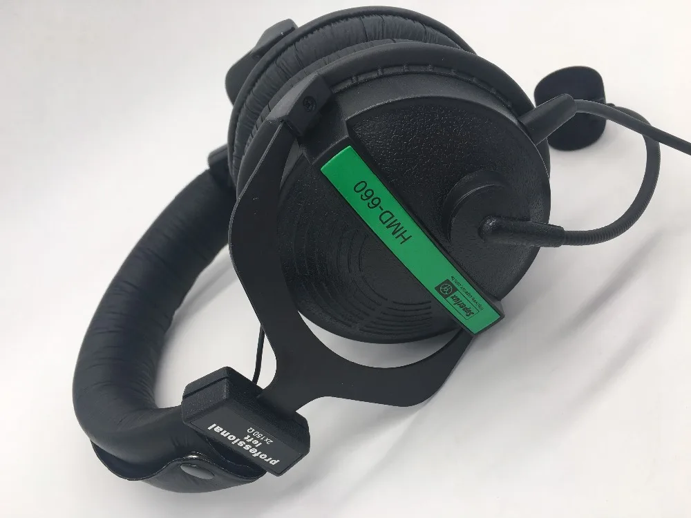 Профессиональные стереонаушники Superlux HMD660E с динамическим микрофоном для прямой трансляции, диджейской музыки, настольной видеоконференции